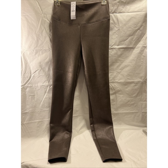 White House Black Market Pants - White House Black Market Runway Leggings Mink Taupe Foil Suede 0R 570336838 NEW